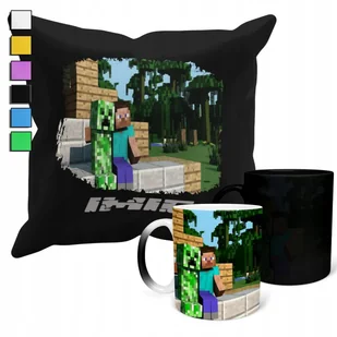 ZESTAW KUBEK MAGICZNY + POSZEWKA Z PODUSZKĄ- MAJNKRAFT GRY PREZENT + IMIĘ - Gadżety dla niej i dla niego ZESTAW KUBEK MAGICZNY + POSZEWKA Z PODUSZKĄ- MAJNKRAFT GRY PREZENT + IMIĘ - Gadżety dla niej i dla niego - miniaturka - grafika 1