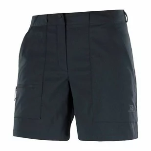 Spodenki Salomon Outrack W Black - Spodnie sportowe damskie - miniaturka - grafika 1