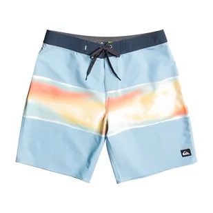 Szorty kąpielowe męskie Quiksilver Surfsilk Air Brush niebieskie EQYBS04785-BGC6 33 - Spodenki damskie - miniaturka - grafika 1