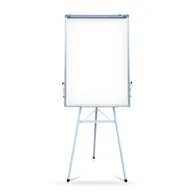 Tablice i flipcharty - Flipchart na trójnogu, suchościeralny magnetyczny, rama aluminiowa, 70x100 cm - miniaturka - grafika 1