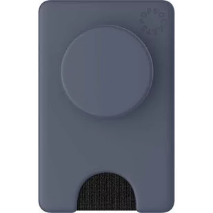 POPSOCKETS Uchwyt i podstawka PopWallet + PopGrip Shadow Blue - Pozostałe akcesoria do telefonów - miniaturka - grafika 1