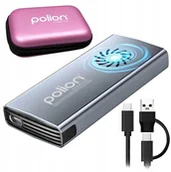 Obudowy i kieszenie na dyski twarde - Aptel Kieszeń na dysk SSD M.2 NVMe z wentylatorem USB-C 3.2 do 4TB - miniaturka - grafika 1