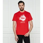 Koszulki męskie - Lacoste T-shirt Ultra Dry Graphic | Regular Fit - miniaturka - grafika 1