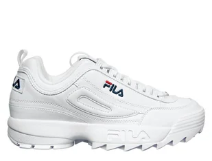 Fila Disruptor Low 1010302.01FG biały - Buty sportowe damskie - miniaturka - grafika 1