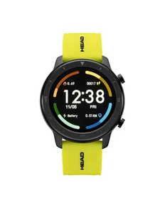 HEAD H160402 Moscow 49mm Żółty - Smartwatch - miniaturka - grafika 1