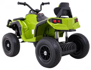 Quad ATV Air na akumulator dla dzieci Zielony + Koła pompowane + Radio MP3 + Wolny Start - Samochody i pojazdy dla dzieci - miniaturka - grafika 5