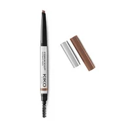 Akcesoria i kosmetyki do stylizacji brwi - Kiko Sculpt Automatic kredka do brwi 03 Brunettes - miniaturka - grafika 1