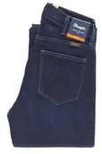 Spodnie damskie - Wrangler, Spodnie damskie, High Slim True Dark W27Gbv78Z, rozmiar W27 L32 - miniaturka - grafika 1