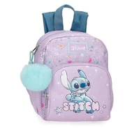 Plecaki szkolne i tornistry - Joumma Disney Lovely Stitch Plecak przedszkolny Fioletowy 19x24x10 cm 4,56L Poliester - miniaturka - grafika 1