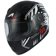 Kaski motocyklowe - Astone Helmets gt2kg-predator-bwm kask motocyklowy GT Kid, czarny/biały, rozmiar M - miniaturka - grafika 1