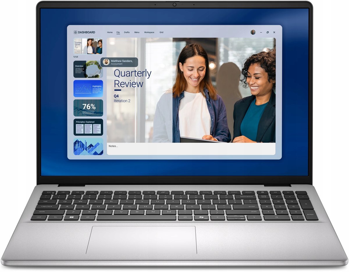 DELL 16 DC16256 16'' FHD+ Ryzen 7 250 16GB 1TB SSD FPR BK Win11