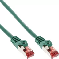 Patchcordy - InLine Intos Patch Kabel Sieciowy S/FTP PiMF Cat.6 250MHz copper halogen free zielony 7.5m 76907G - miniaturka - grafika 1
