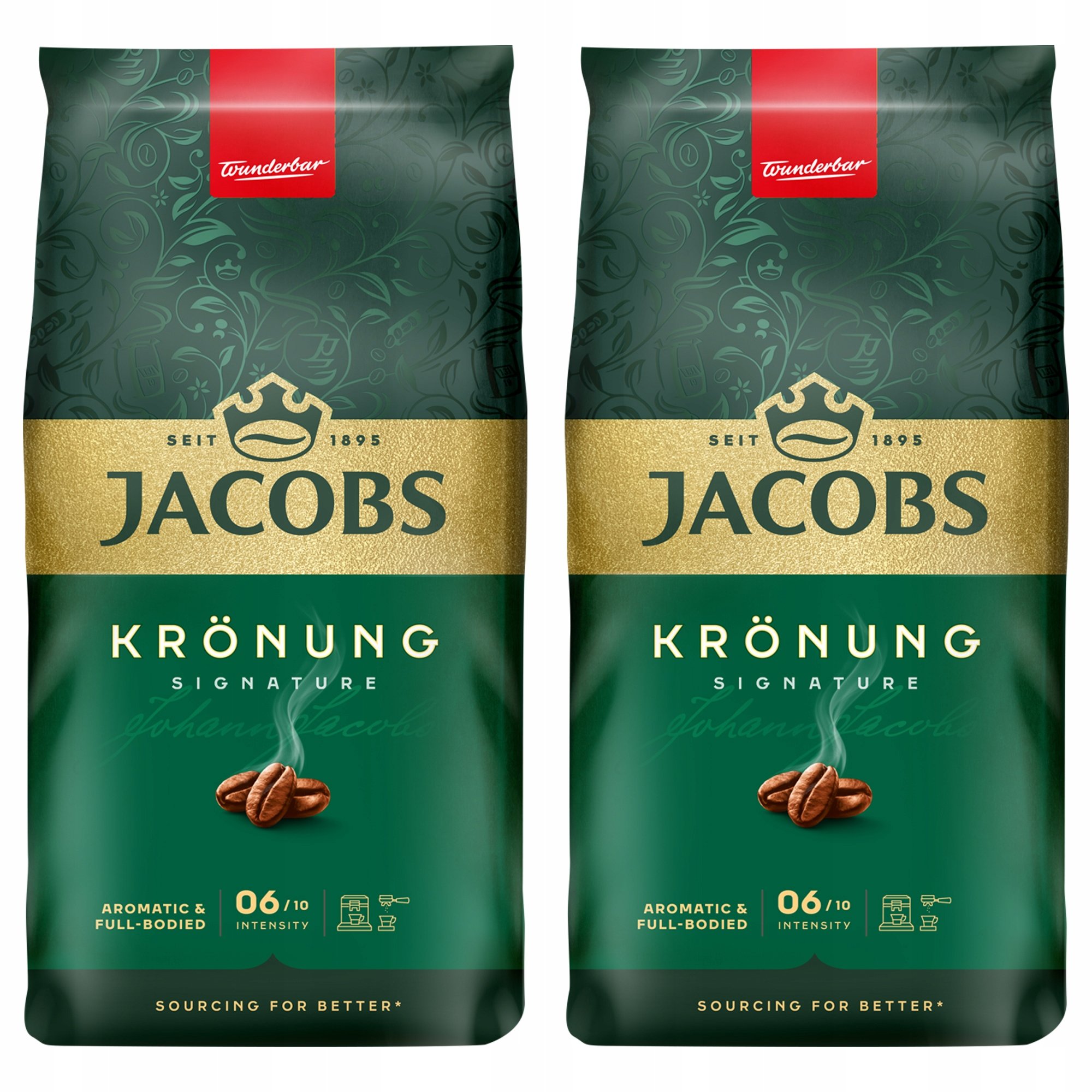 Kawa ziarnista Jacobs Krönung 2x 1000g