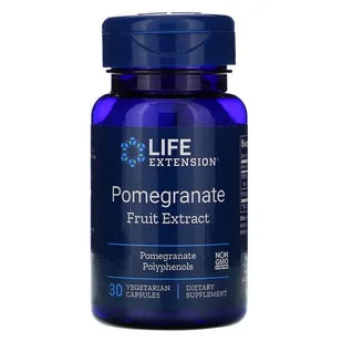 Life Extension Granat, ekstrakt z granatu, 30 kapsułek ziołowych - Witaminy i minerały - miniaturka - grafika 2