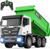 Zabawki zdalnie sterowane - Zdalnie Sterowana Ciężarówka Wywrotka Tir Aku Rc H-toys 1556 - miniaturka - grafika 1