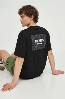 Koszulki męskie - Dickies t-shirt bawełniany MAX MEADOWS TEE SS męski kolor czarny z nadrukiem DK0A4YRL - grafika 1