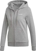 Bluzy damskie - Adidas Bluza damska W Essentials PLN FZ HD szara r. XS DU0664 - miniaturka - grafika 1