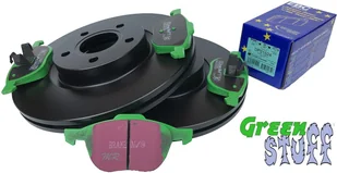 Przednie klocki GreenStuff + tarcze hamulcowe 300mm EBC seria Premium Ford Kuga FWD 2013-2019 - Tarcze hamulcowe - miniaturka - grafika 11