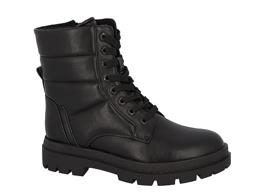 TOM TAILOR Damskie 4290030013 modne kozaki, czarny, 39 EU