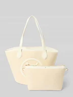 Torebki damskie - Torba shopper z aplikacją z logo model ‘COVENT’ - miniaturka - grafika 1
