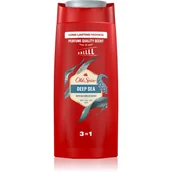 Szampony do włosów - Old Spice Deep Sea Męski żel pod prysznic i szampon 675ml Długotrwała świeżość - miniaturka - grafika 1