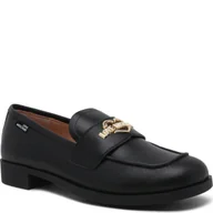 Półbuty damskie - Love Moschino Skórzane loafersy - miniaturka - grafika 1