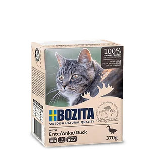 Bozita Korzystny Pakiet Przysmak w galarecie, 24 x 370 g - Kaczka - Mokra karma dla kotów - miniaturka - grafika 2