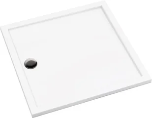 Brodzik kwadratowy Deante Prizma 80x80x4,5 biały akryl KTJ_082B - Brodziki prysznicowe - miniaturka - grafika 1