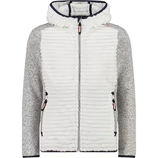 Kurtki i płaszcze dla dziewczynek - CMP - Kid G Jacket Fix Hood, Girl, B.Co Gesso, 152 - grafika 1