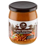 Szybkie dania obiadowe - Carrefour Classic Flaki wołowe po zamojsku 500 g - miniaturka - grafika 1