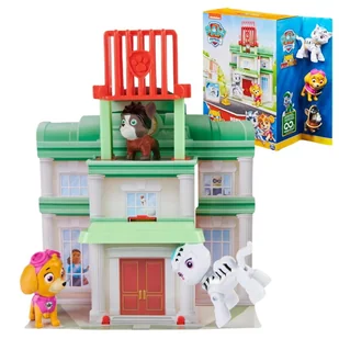 Psi Patrol Cat Pack Rory & Skye Ratusz Zestaw Tematyczny Z Figurkami - Figurki dla dzieci - miniaturka - grafika 1