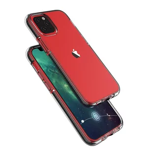 Spring Case pokrowiec żelowe etui z kolorową ramką do iPhone 12 mini miętowy - Etui i futerały do telefonów - miniaturka - grafika 4