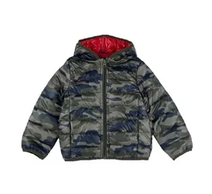 Chicco Giubbino Unisex Dziecko Pikowana kurtka, Kamuflaż i czerwony, 116 - Kurtki i płaszcze dla chłopców - miniaturka - grafika 1