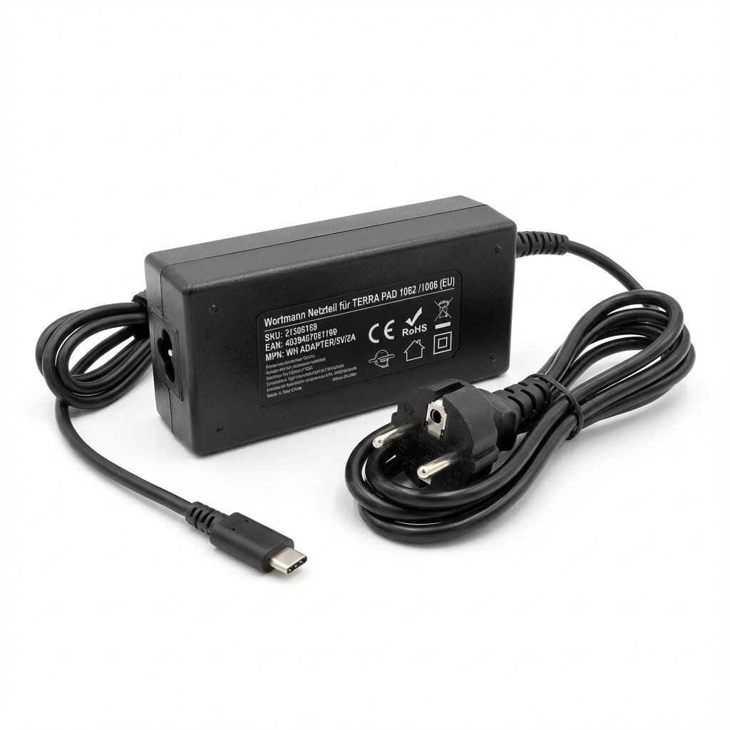 Ładowarka Wartmann Netzteil für TERRA PAD 1062/ 1006 EU, USB Type C WH ADAPTER/5V/2A