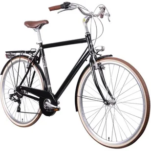 Rower miejski MBM Boulevard 6B 28 cali męski Czarny - Rowery - miniaturka - grafika 1