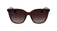 Okulary przeciwsłoneczne - Calvin Klein CK23506S Okulary Przeciwsłoneczne Brown/Brown Shaded 53/18/145 donna - miniaturka - grafika 1