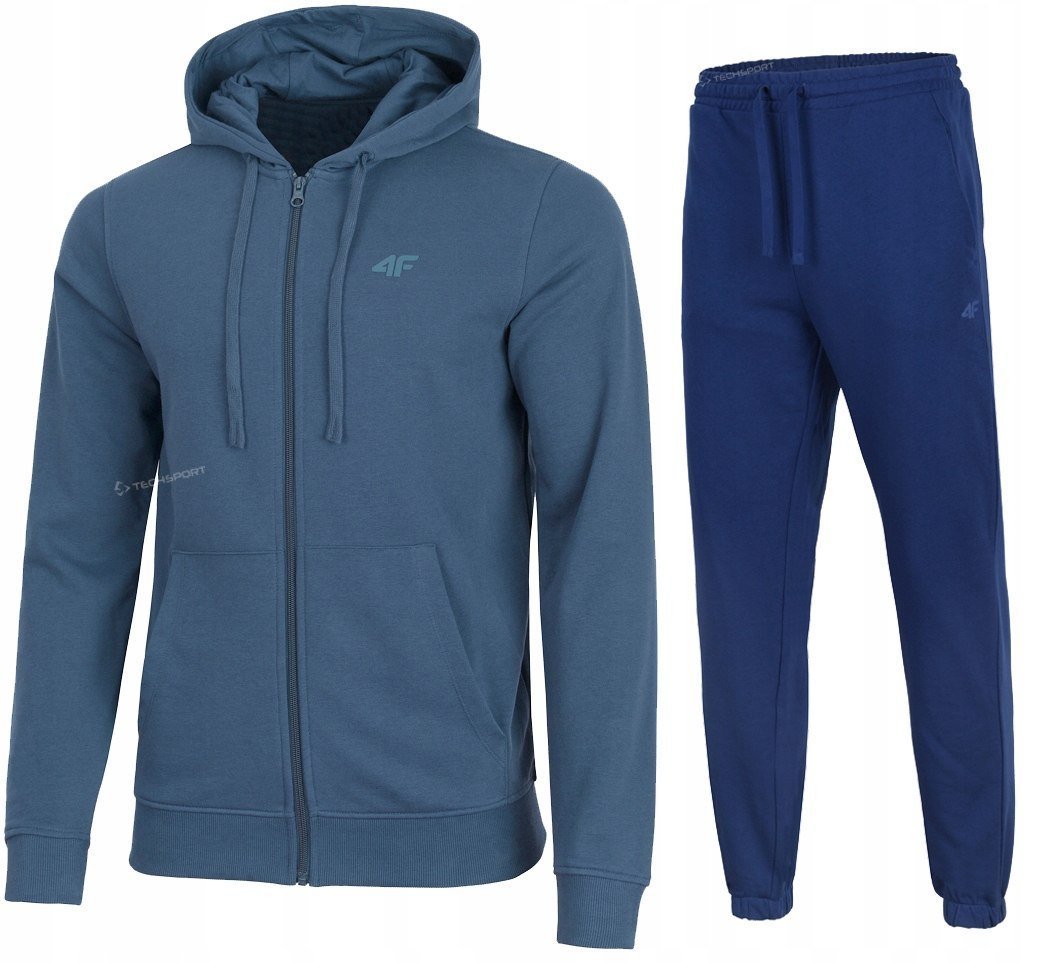 4F MÄSKI DRES BAWEĹNA KOMPLET BLUZA SPODNIE / rozm XXXL 3XL
