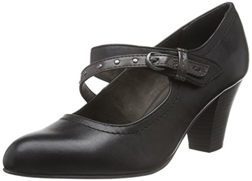 Jana Damskie czółenka 24302, czarny - Czarny (Black 001) - 37 EU Weit