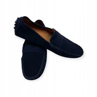 Mokasyny męskie - Stylowe mokasyny Old Money 42 - miniaturka - grafika 1