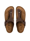 Klapki i japonki damskie - Birkenstock Japonki Gizeh Bs 0043753 Brązowy - miniaturka - grafika 1
