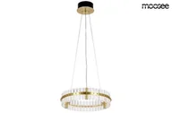 Lampy sufitowe - Moosee Moosee MOOSEE lampa wisząca SATURNUS 47 złota - LED, szkło stal szczotkowana MSE010100165 MSE010100165 MSE010100165 - miniaturka - grafika 1