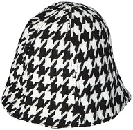 Czapki damskie - Sisley Czapka damska HAT 6HKYWA00D, czarno-biała piied de Poule 901, M (2 sztuki) - miniaturka - grafika 1