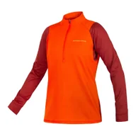 Koszulki rowerowe - Longsleeve rowerowy damski Endura Singletrack Fleece - miniaturka - grafika 1