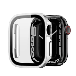Dux Ducis Hamo etui do Watch 7 41mm metaliczny pokrowiec na zegarek srebrny - Akcesoria do smartwatchy - miniaturka - grafika 1