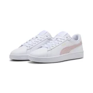 Buty trekkingowe damskie - Sneakersy Smash 3.0 L PUMA White Mauve Mist Frosted Ivory Pink - miniaturka - grafika 1