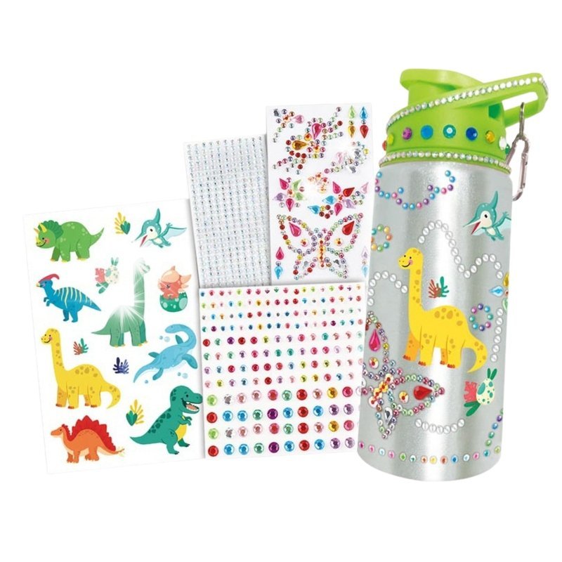 Zestaw Kreatywny Butelka Bidon Do Malowania Haft Diamentowy Wyklejanka 5D