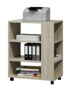 Elior Półka na drukarkę na kółkach dąb sonoma H9-E27 - Szafki biurowe Elior Półka na drukarkę na kółkach dąb sonoma H9-E27 - Szafki biurowe - miniaturka - grafika 1