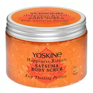 Peelingi do ciała - DAX Yoskine Happiness Rituals Cukrowy Peeling do ciała Satsuma 300g - miniaturka - grafika 1