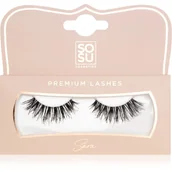Sztuczne rzęsy i akcesoria - Sosu PREMIUM LASHES - Sztuczne rzęsy na pasku - SARA SOSSP1NA-01 - miniaturka - grafika 1