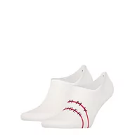 Koszulki męskie - Tommy Hilfiger Męskie stopki TH Men 2P CF2Y, białe, 39/42, biały, 39-42 EU - miniaturka - grafika 1